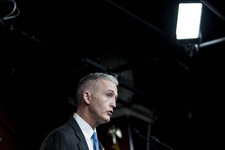 The subpoena has been expected since Monday, when word leaked out that Committee Chairman Trey Gowdy, R-S.C., (shown here) was planning to seek testimony from Blumenthal. (Getty)
