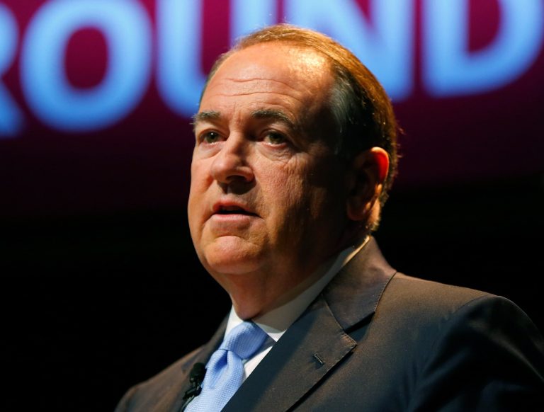 Mike Huckabee railed against the power of the Supreme Court Sunday and criticized what he called the court's 