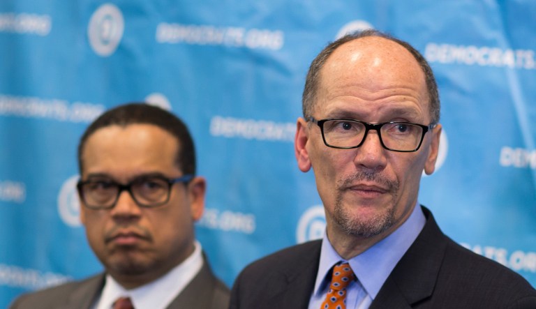 WikiLeaks published stolen emails from DNC staffers during the 2016 presidential campaign. (AP Photo/Branden Camp)