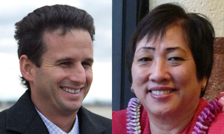 Sen. Brian Schatz will square off against Rep. Colleen Hanabusa in a Democratic primary that will likely determine the Senate seat for Hawaii in 2014. (AP File)