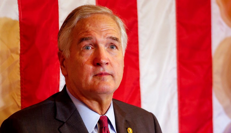 Sen. Luther Strange, R-Ala., has been floated as a write-in candidate amid sexual misconduct allegations against the current Alabama Republican Senate candidate Roy Moore. (AP Photo/Butch Dill)