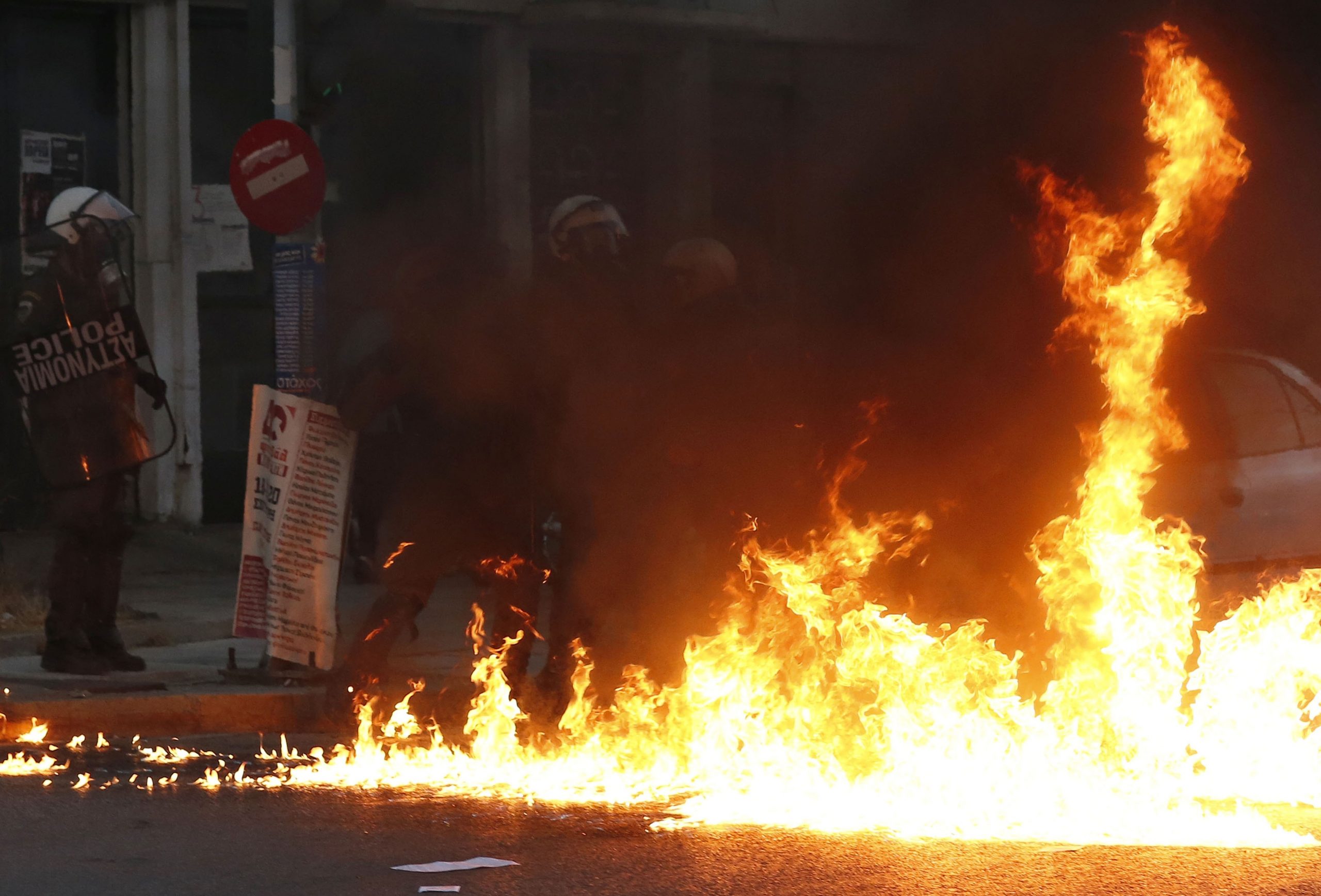 Greece: March to honor slain rapper turns violent