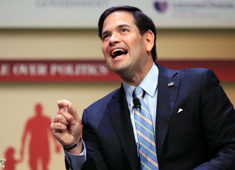 Sen. Marco Rubio said Wednesday that President Obama showed 