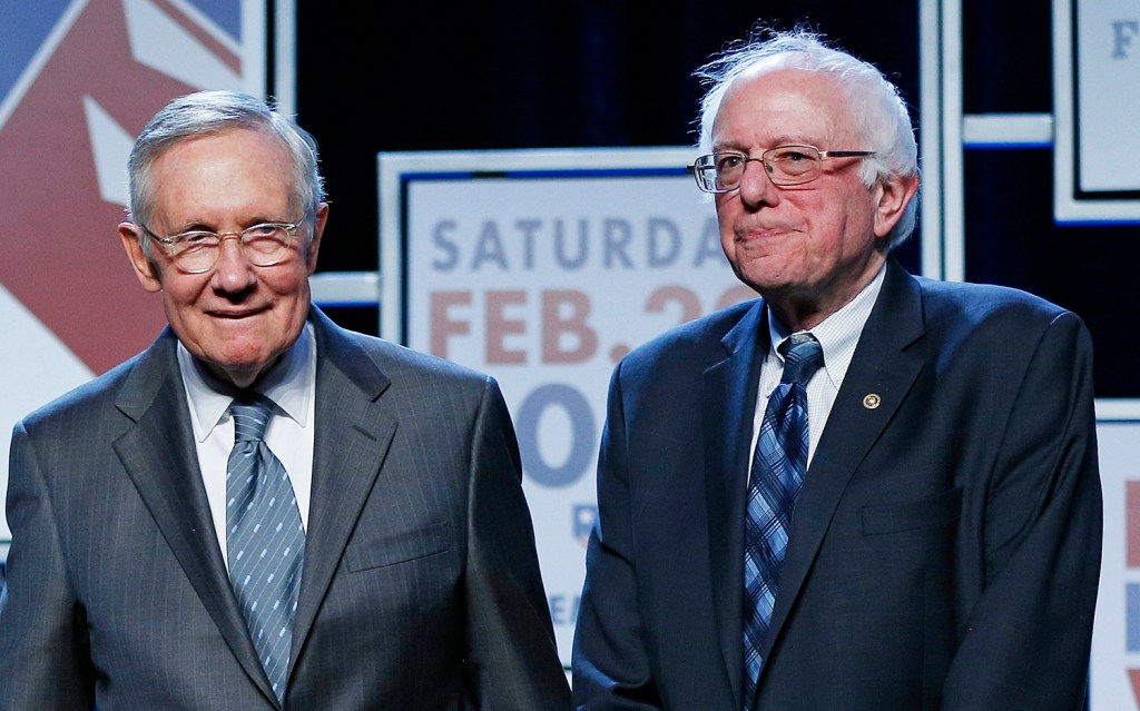 Reid will huddle with Sanders on Thursday
