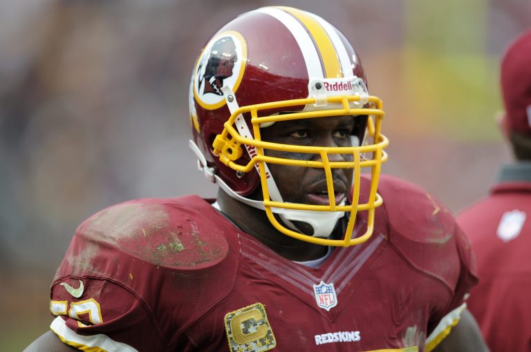 Nick Wass/AP
Washington Redskins inside linebacker London Fletcher has played in 234 consecutive games. 
