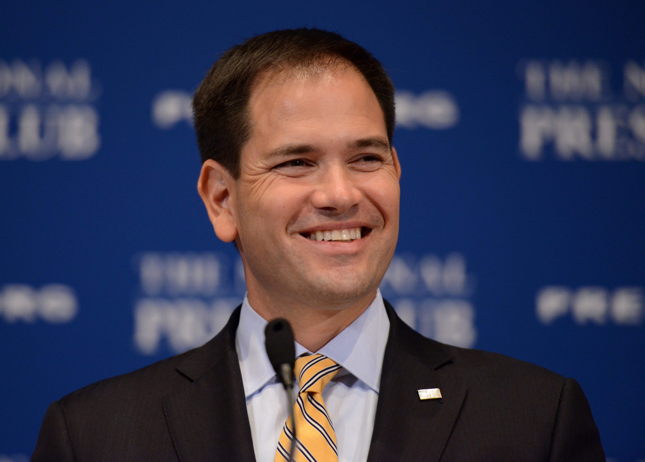 Tell me again, why is Marco Rubio a presidential front-runner?