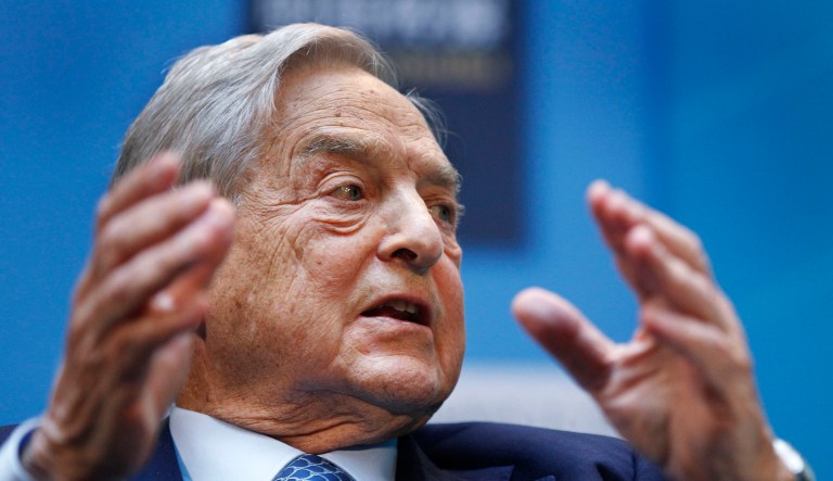 A White House petition is calling on President Trump to declare liberal billionaire George Soros a terrorist and seize the assets of organizations tied to him. (AP Photo Manuel Balce Ceneta, File)