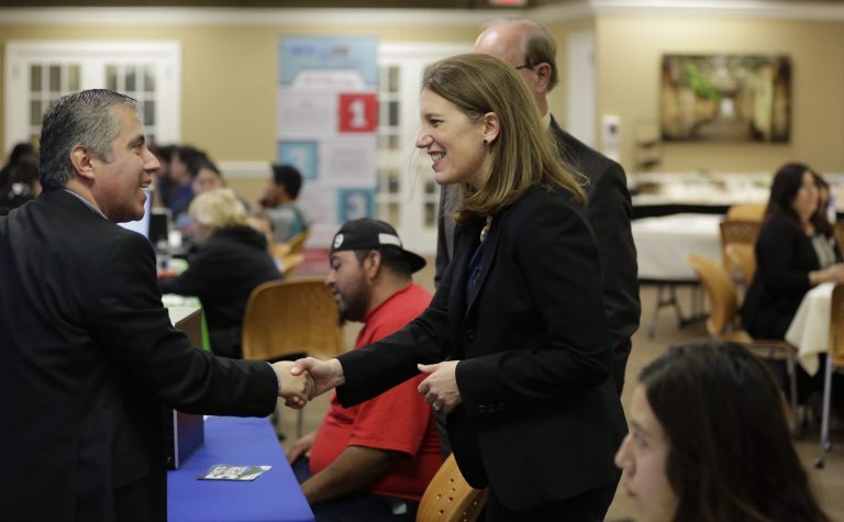 Data shows higher percentage of uncompensated care in states without expansion, HHS chief said. (AP Photo/Eric Gay)