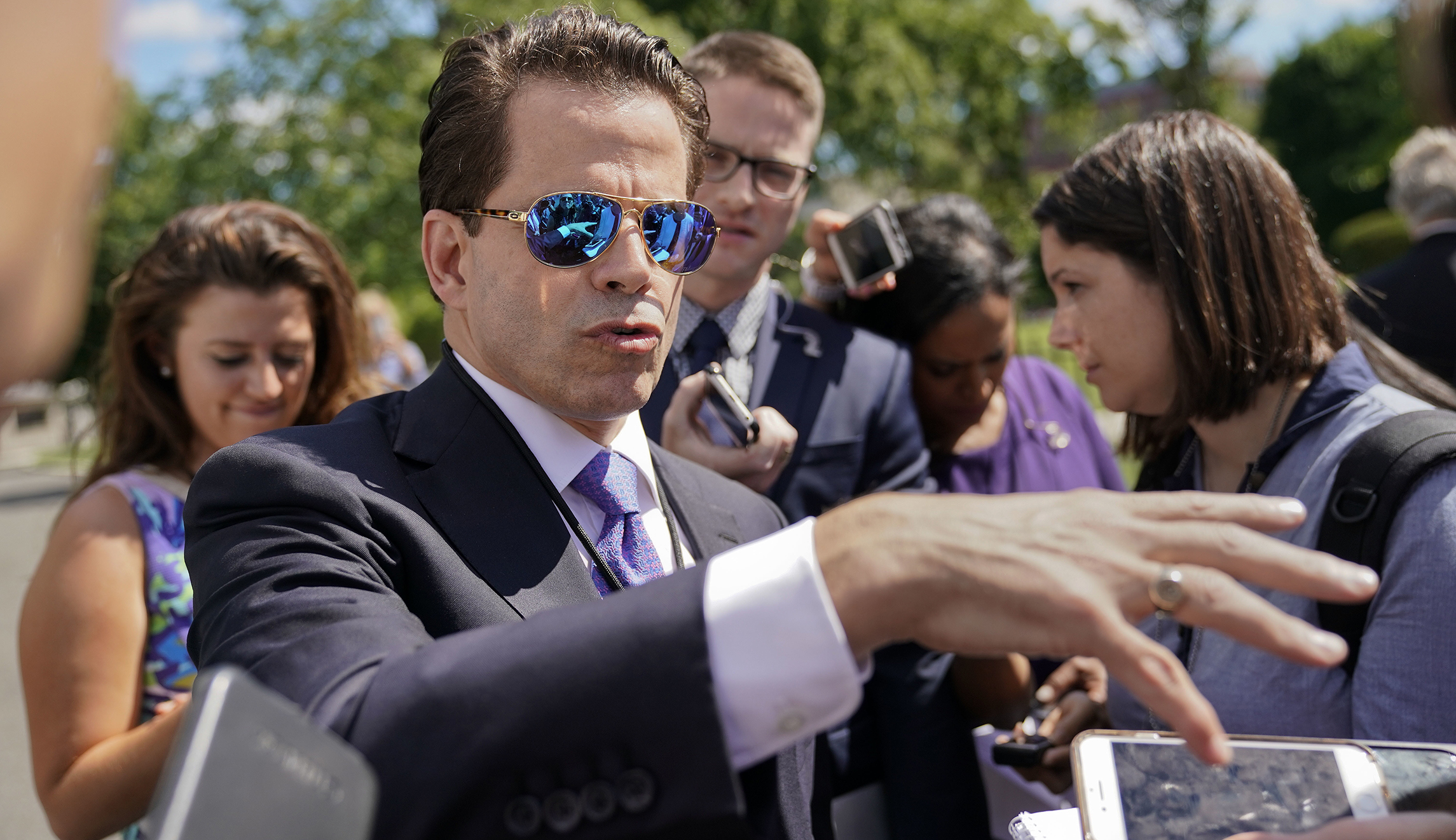 Why Scaramucci’s about-face should scare Trump