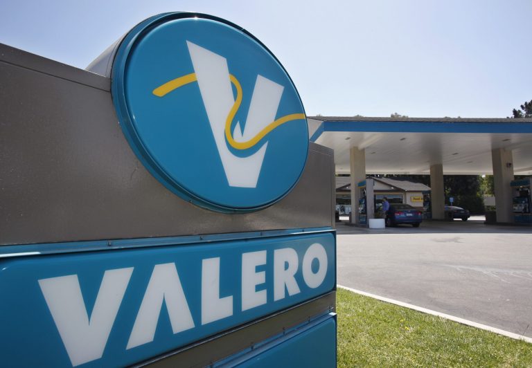 Valero buys crude oil in the U.S., refines it into gasoline, diesel, jet fuel, and propane. (AP Photo)