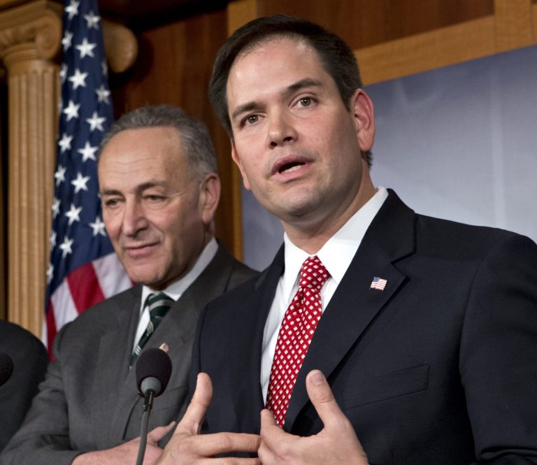 The Schumer-Rubio immigration bill includes sweetheart deals for some and promises to increase the unemployment rate. (AP file)