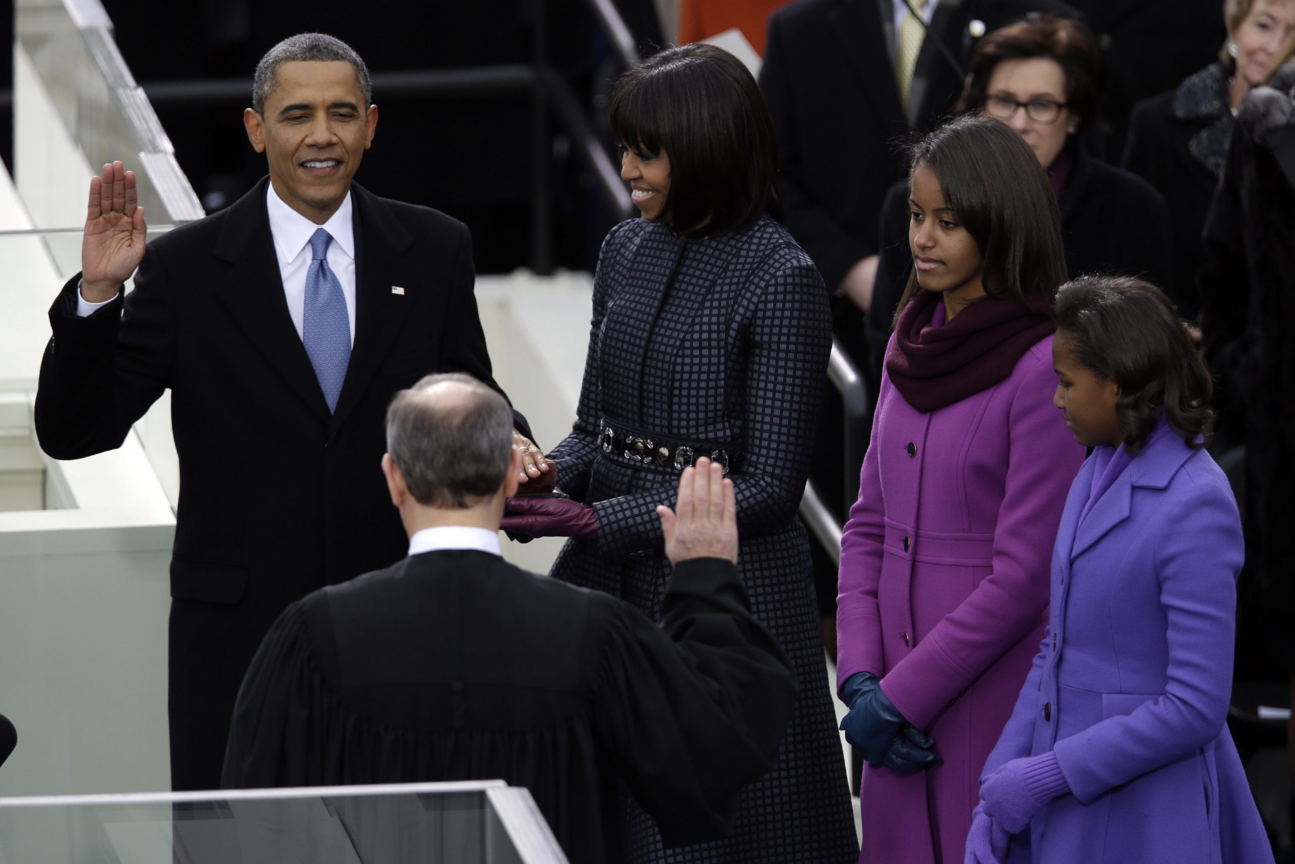 President Obama sworn in for second term