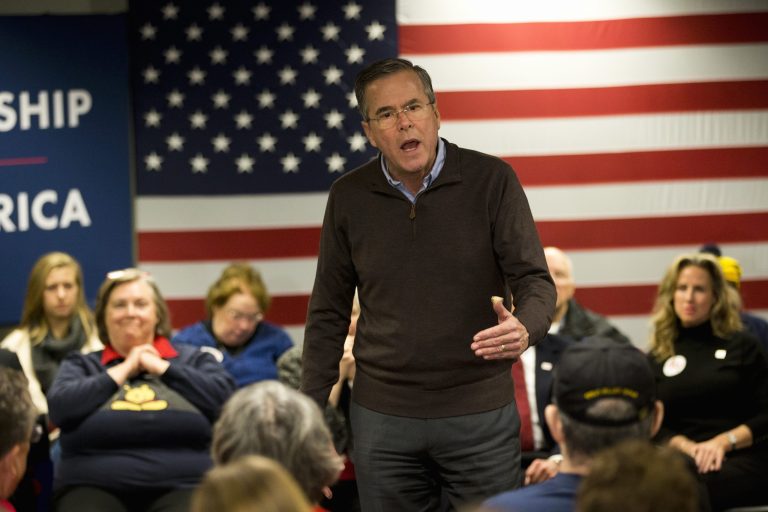 Bush also repeatedly called Trump a 