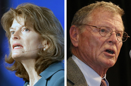 Sens. Murkowski and Inhofe to target EPA, Interior