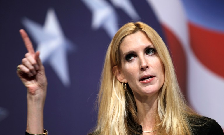 Last month Ann Coulter tweeted that she is fed up with President Trump for not keeping some of his campaign promises. (AP Photo/Jose Luis Magana)