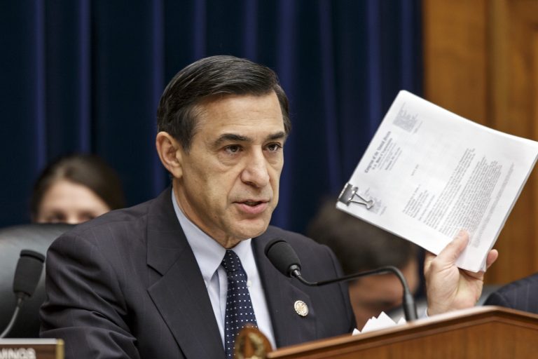 Darrell Issa sent a letter to Attorney General Eric Holder asking for him to produce documents and allow the committee to interview Pilger on why his agency was considering prosecuting the tax-exempt groups already improperly targeted by the IRS. (AP Photo)
