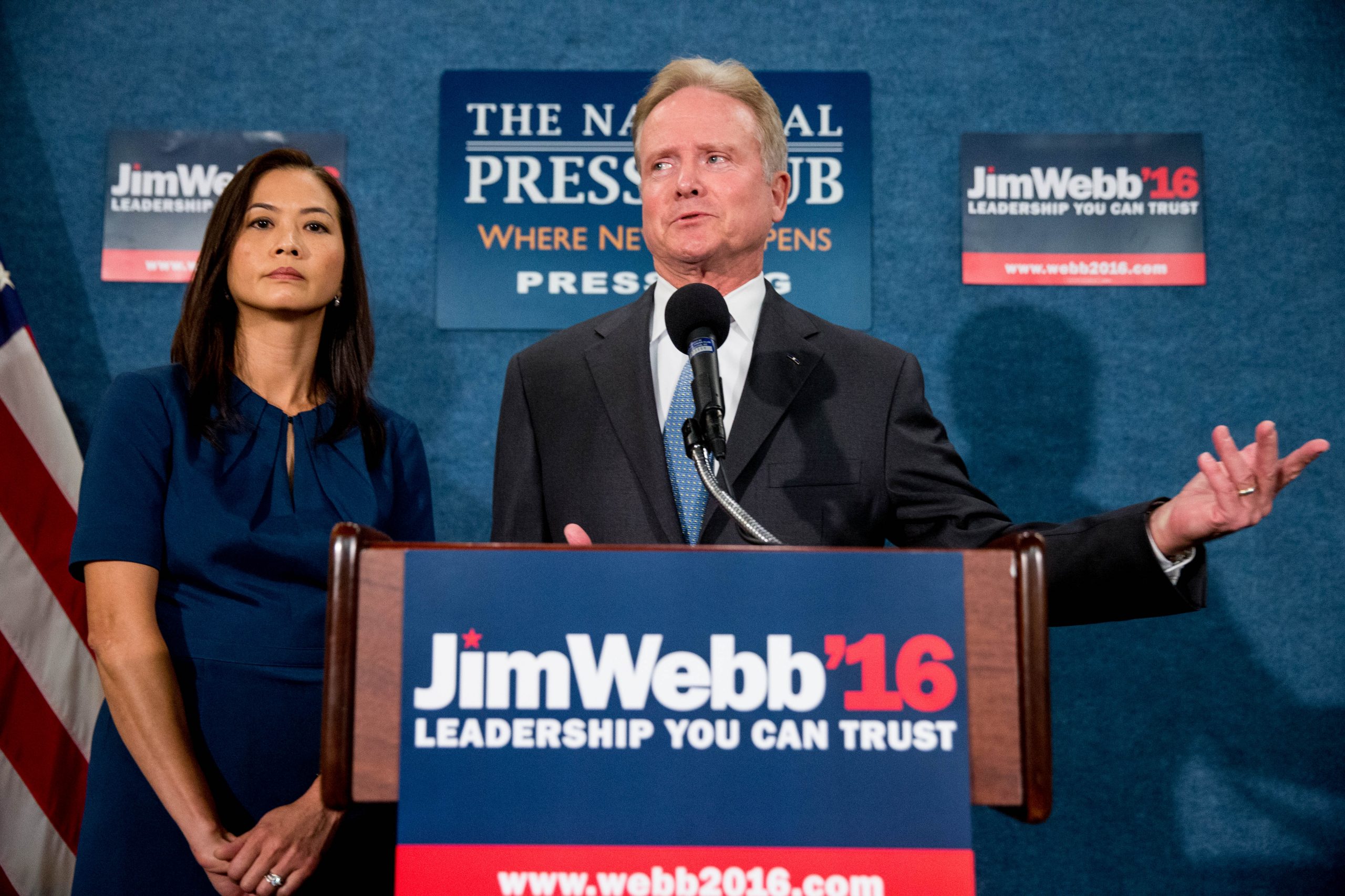 Poll: Webb pulls more from Trump than Clinton as independent
