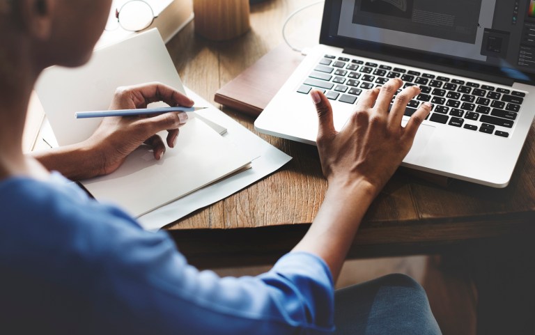 The number of people working in 