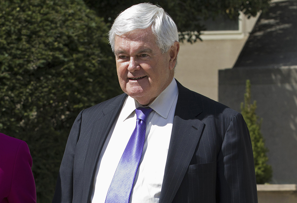 Gingrich says he’s a 1000 to 1 shot to be Trump’s running mate