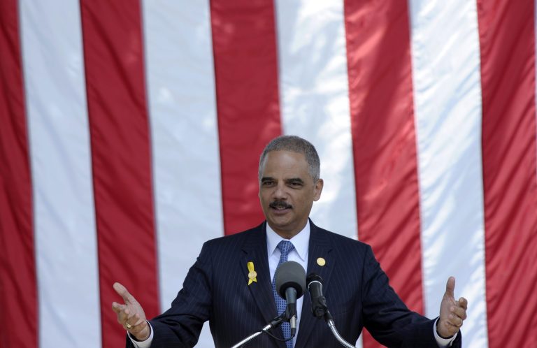Eric Holder's tenure as President Obama's Attorney General will be remembered for dishonesty and abuse of power. (AP Photo/Susan Walsh)