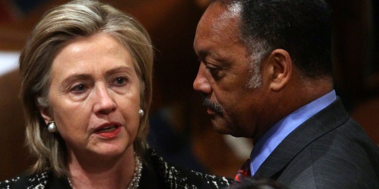 Jesse Jackson has said Clinton will win. AP Photo