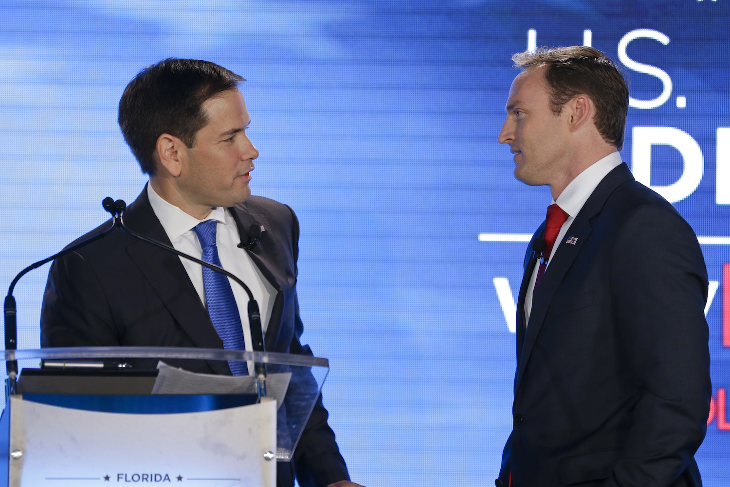 Rubio turns tables, ties Dem opponent to Trump over business deals