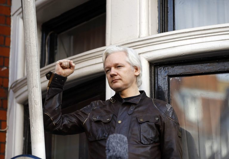 Assange argued that the party has been 