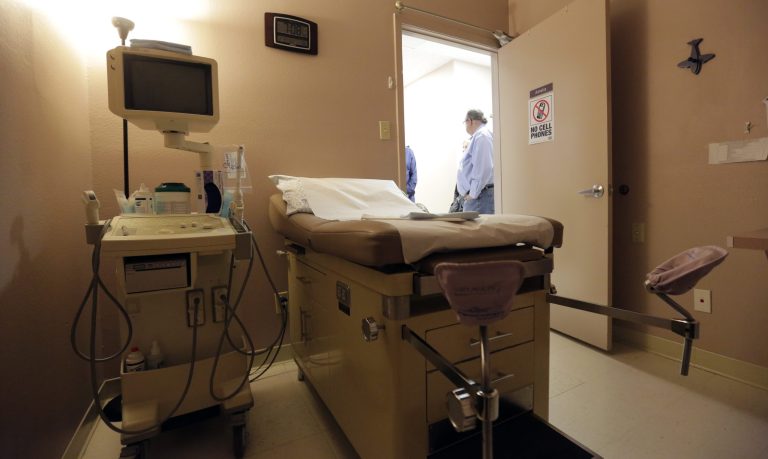 In California, where abortion laws are liberal, 12 clinics have closed since 2011. (AP Photo/Eric Gay)