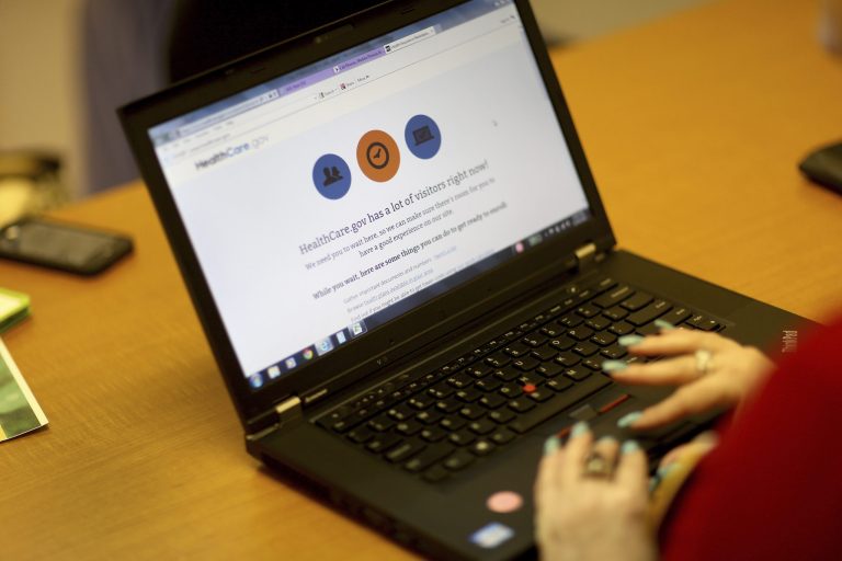 On Saturday, officials announced they were firing CGI Federal as the designer and manager of the botched healthcare.gov and replacing the firm with Accenture, the world's largest consulting firm. (Getty images File)