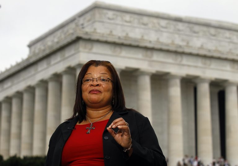 King acknowledged the power that the Women's March sent but signaled that healing should be the ultimate aim. (AP Photo/Alex Brandon)