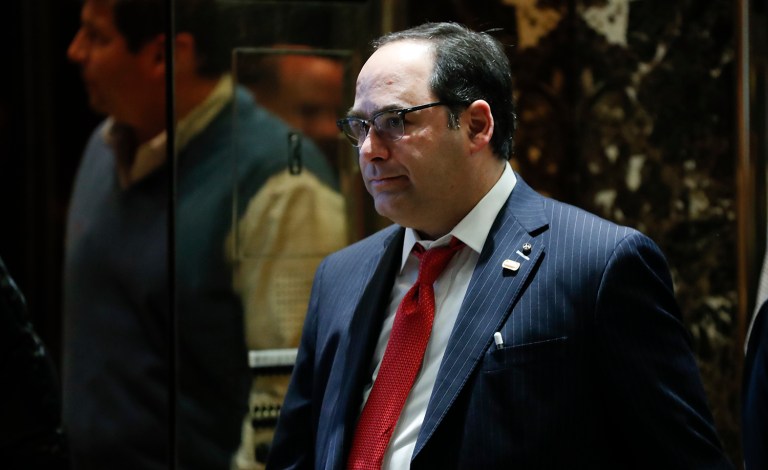 President Trump had a senior security aide relieve Gigicos of his duties after the less-than-packed Phoenix event. (AP Photo/Carolyn Kaster)