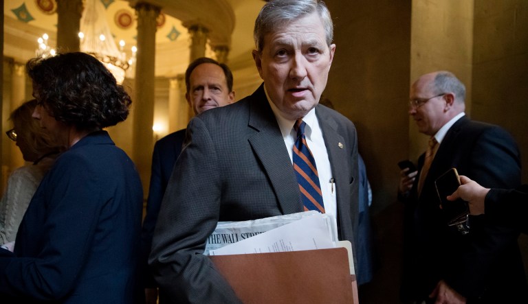 Sen. Kennedy cited concerns with the nomination process leading to Duncan's selection and the paperwork submitted to Congress regarding the nomination as prompting his hesitation. (AP Photo/J. Scott Applewhite)