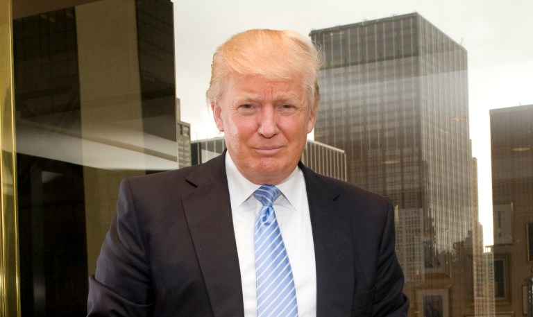 Trump said Sunday he's 