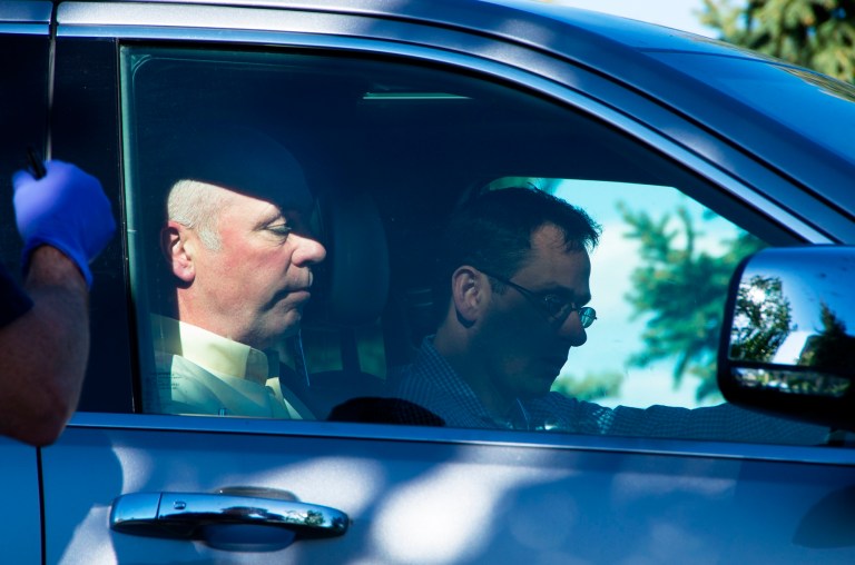 Greg Gianforte, apologized early Friday morning for assaulting a reporter, just moments after he won a special election for the House of Representatives. (Freddy Monares/Bozeman Daily Chronicle vía AP)
