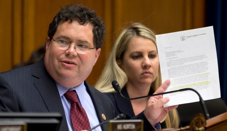 Marked by specific dates and details, for those weighing the Texas Republican's fate, the suit is worth diving into. (AP Photo/Jacquelyn Martin)