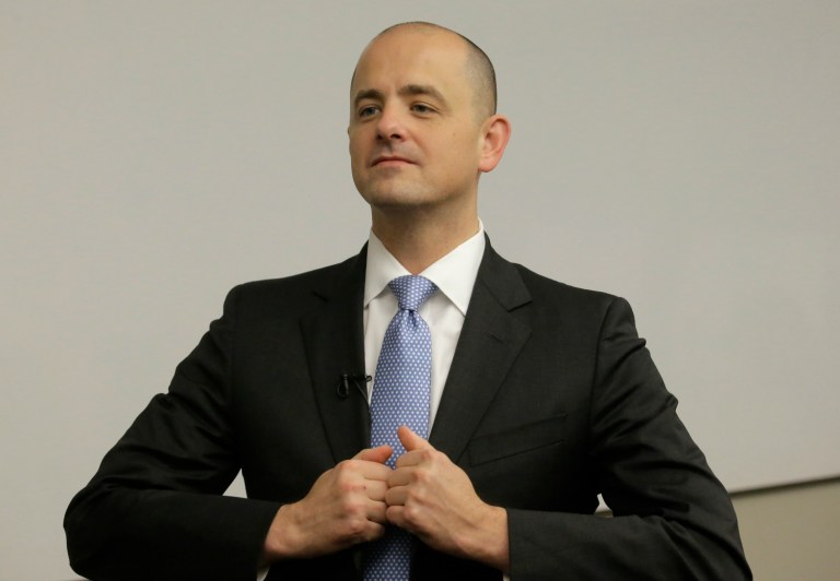Evan McMullin's improbable third-party presidential campaign received a boost Wednesday with the release of a new poll of McMullin's home state, Utah, showing him just four points behind Donald Trump and Hillary Clinton.