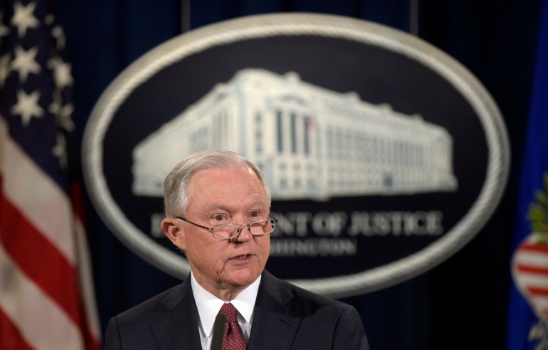 Attorney General Jeff Sessions outlined 20 principles of religious liberty in a memo to all government agencies. (AP Photo/Susan Walsh)