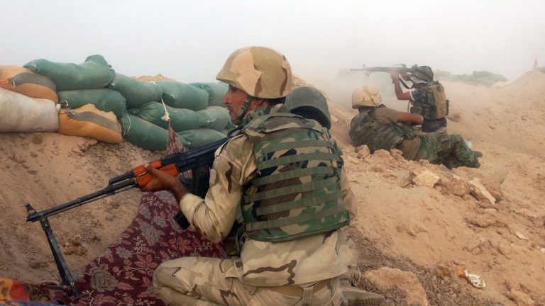 When we were fighting alongside the Iraqis and bolstering their leadership, they would fight. (AP Photo)Â 