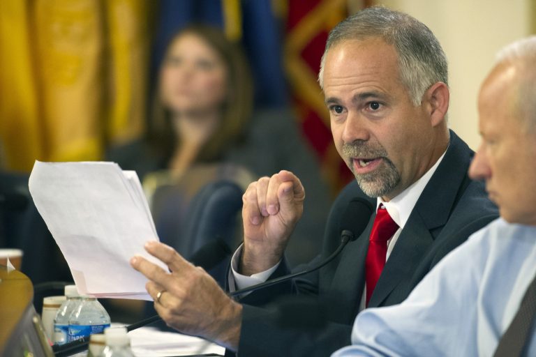 Rep. Tim Huelskamp, R-Kan., is now a member of the powerful House Steering Committee. (AP Photo/Cliff Owen)