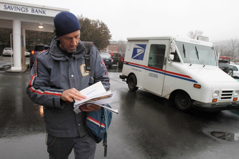 Congress mandated in 2006 that the Postal Service pay down those future obligations to ensure that taxpayers do not get stuck with the bill, and the postal service has been devoting about $5.6 billion annually toward that goal. (AP Photo/Toby Talbot)