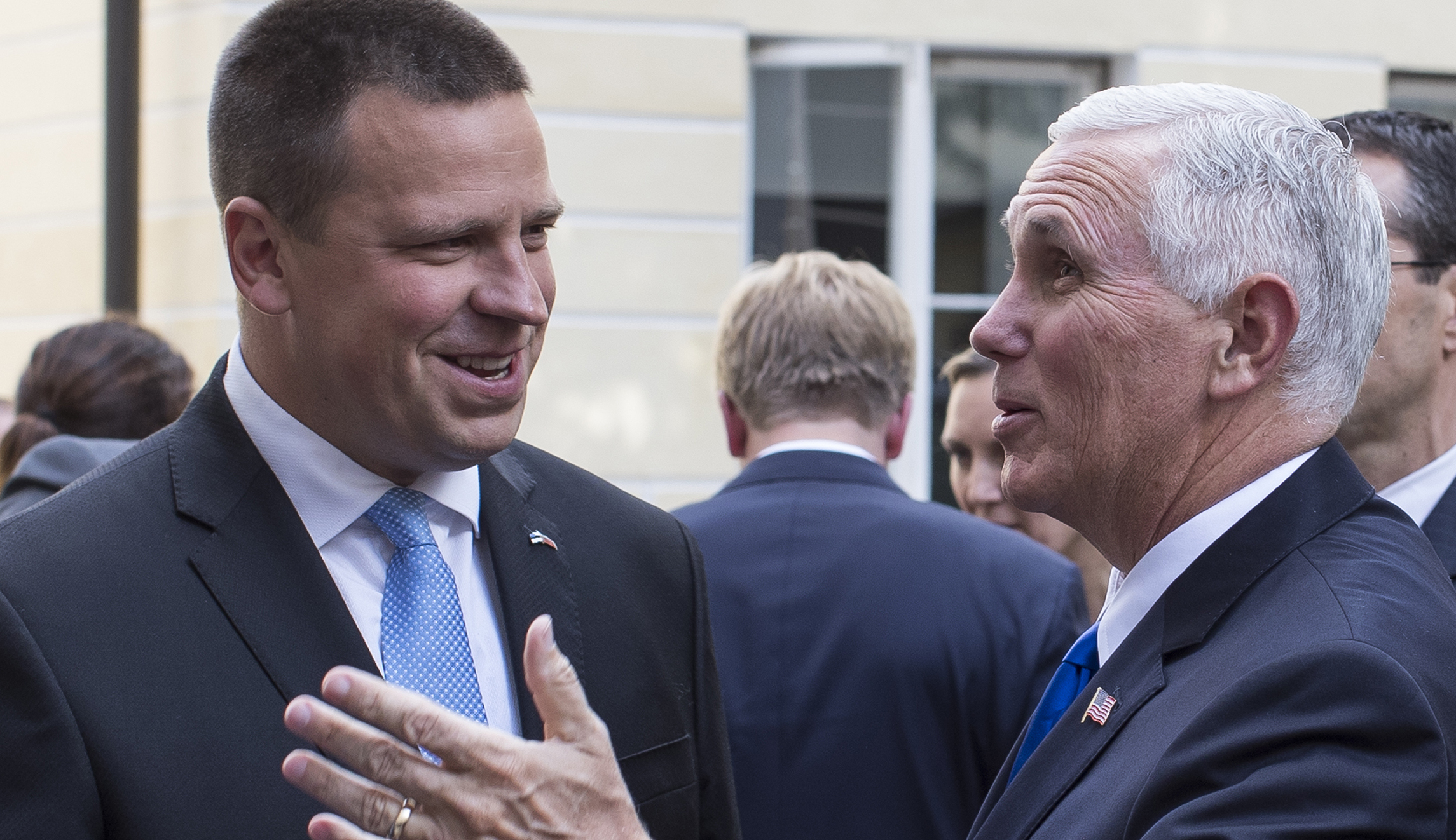 Mike Pence tells Eastern Europe: ‘We are with you’