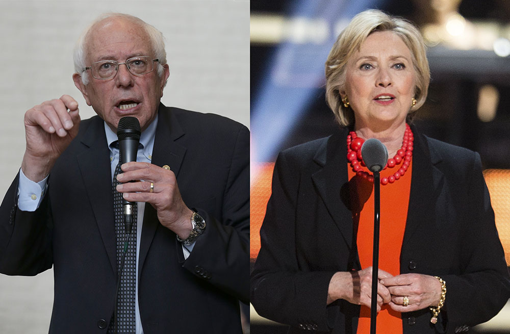 New poll says Clinton has 1-point lead over Sanders in Calif.