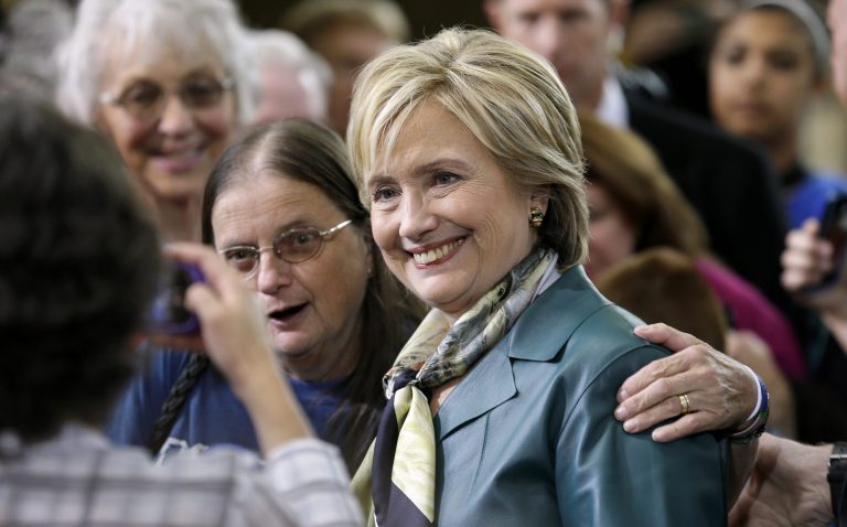 While Clinton's numbers are undeniably impressive, Sanders isn't far behind her.Â (AP Photo/Charlie Neibergall)