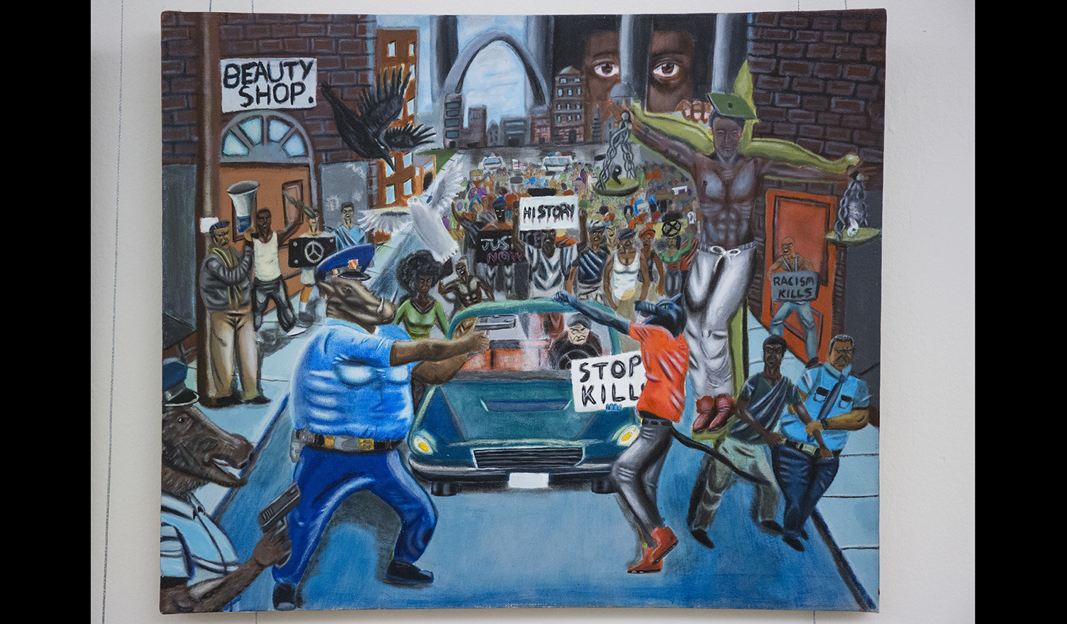 Pelosi loses in 2-1 vote upholding ban of embattled student artwork