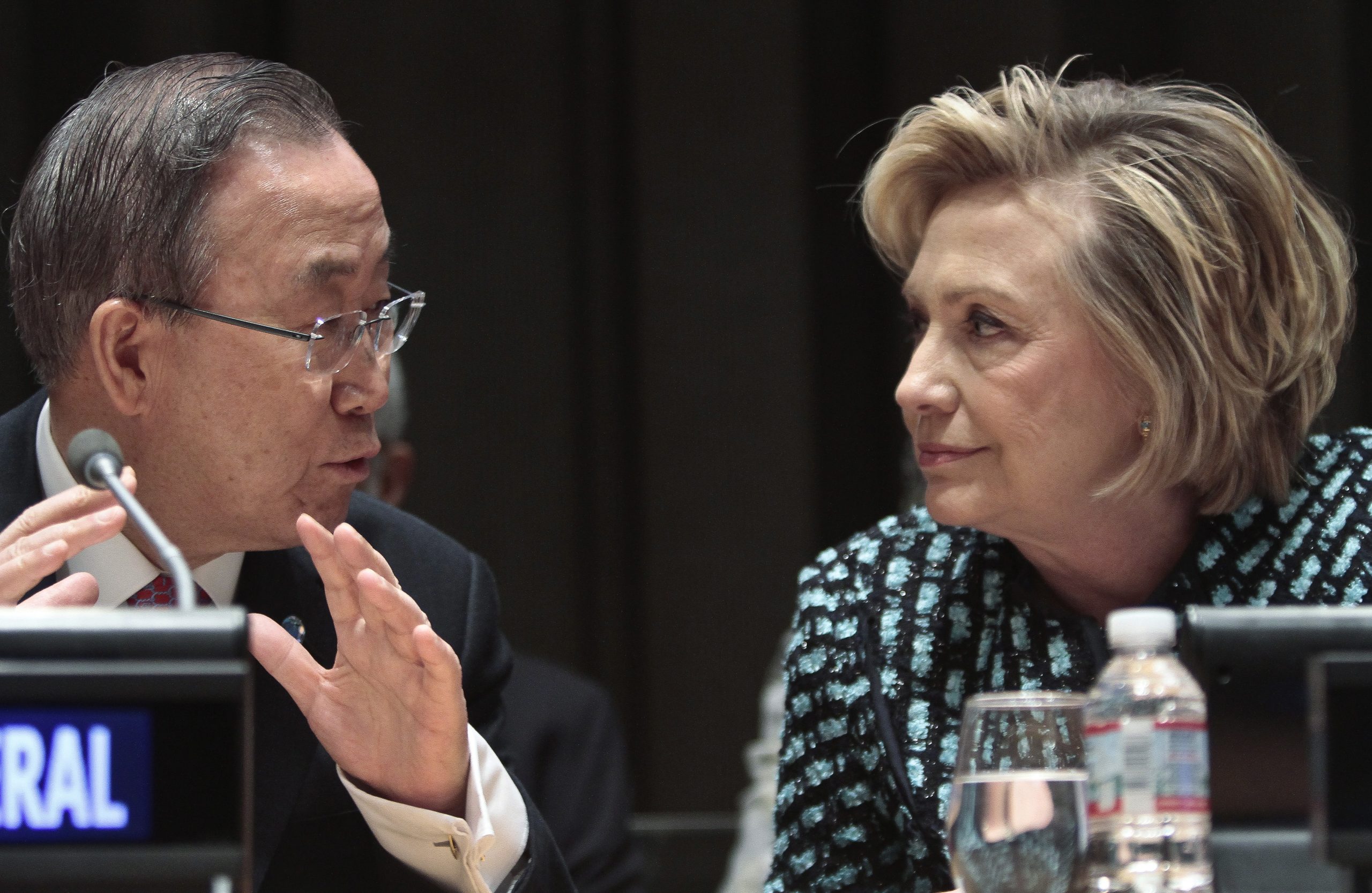 Hillary Clinton urges equality for women and girls