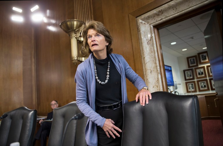 "I'm working to ensure that bill gets to the floor, hopefully, as soon as possible," said Energy and Natural Resources Committee chairwoman Sen. Lisa Murkowski, R-Alaska, at a hearing Tuesday on energy commodities. (AP Photo/J. Scott Applewhite)