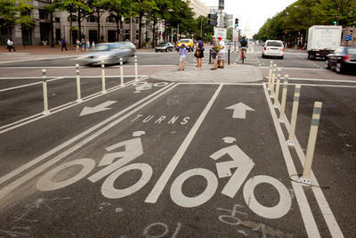 D.C. bike lanes (Examiner file)