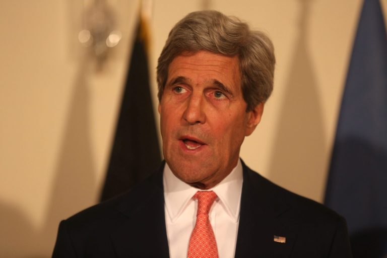 Secretary of State John Kerry said the rebels allowed outside investigators only 75 minutes to inspect the crash site on Friday, and three hours on Saturday. (AP Photo)