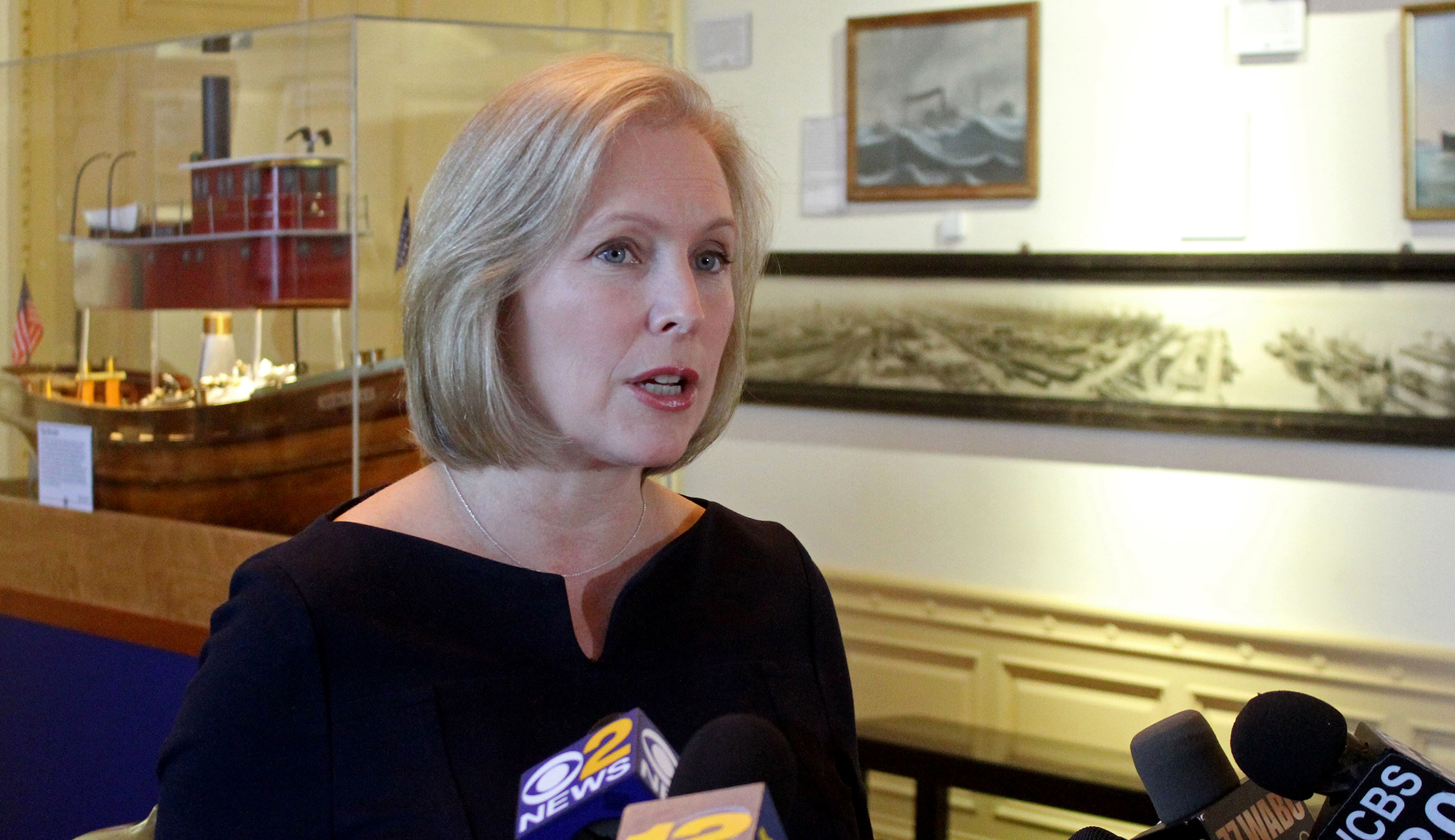 Kirsten Gillibrand: ‘I don’t know’ if Trump was also making sexist remarks to Mitt Romney