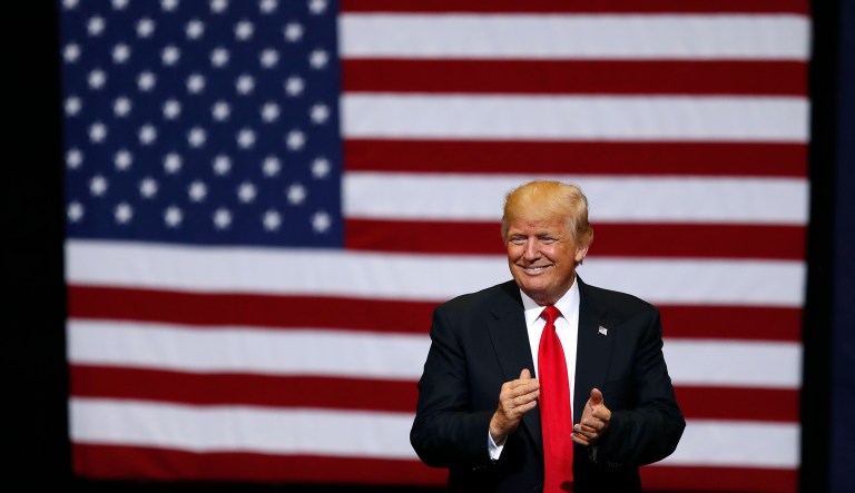 In 2018 and 2020 Trump's focus should not be on electing Republicans to Congress. Instead, it should be on electing individuals who share his America First vision. (AP Photo/Charlie Neibergall)